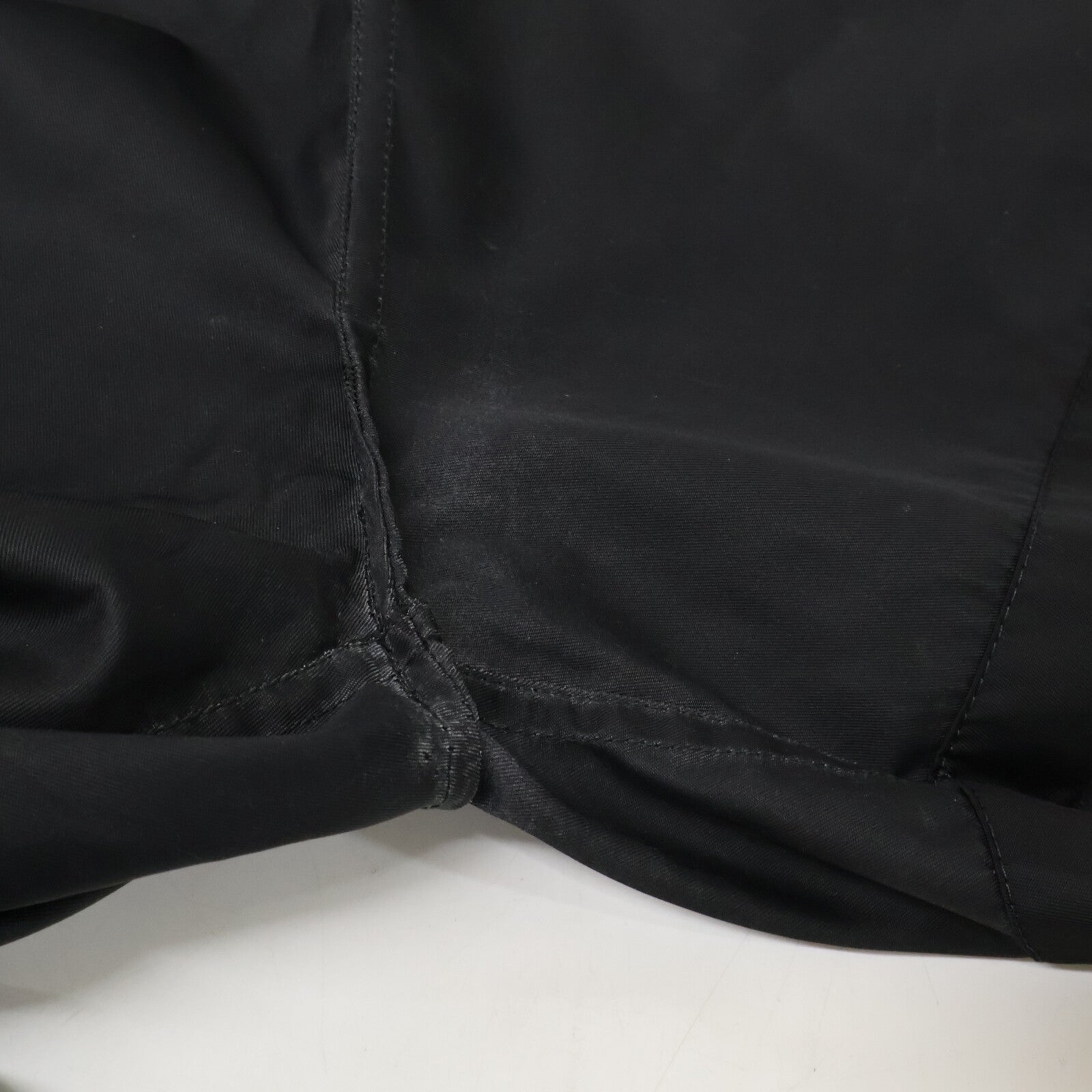 PRADA プラダ 国内正規 25年製 23X731 トライアングルロゴ Re-Nylon 半袖フレアミニドレス ワンピース