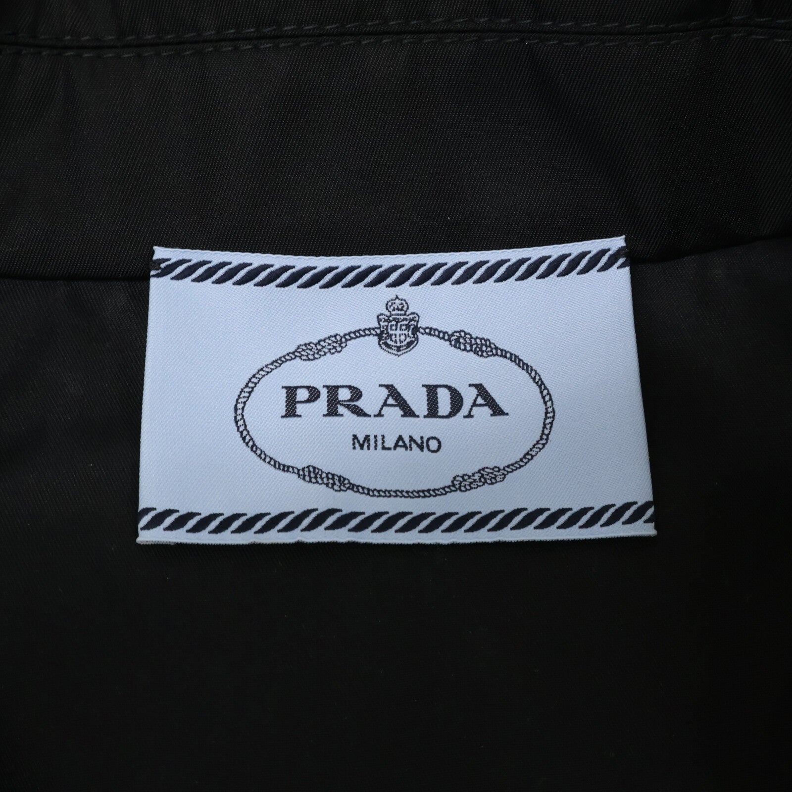 PRADA プラダ 国内正規 25年製 23X731 トライアングルロゴ Re-Nylon 半袖フレアミニドレス ワンピース
