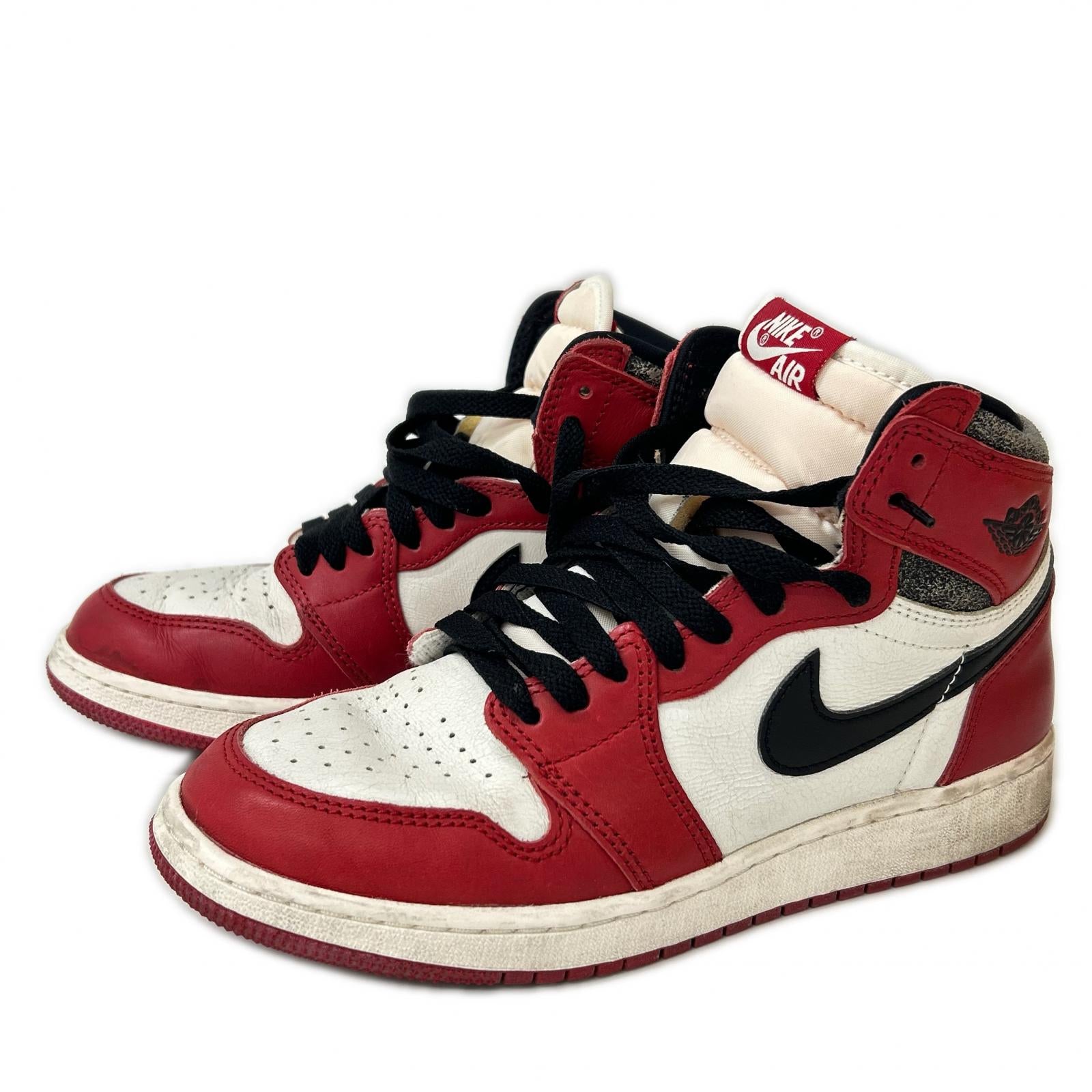 NIKE ナイキ ｘCHICAGO シカゴ FD1437ー612 AIR JORDAN 1 RETRO HIGH OG GS ハイカットスニーカー シューズ