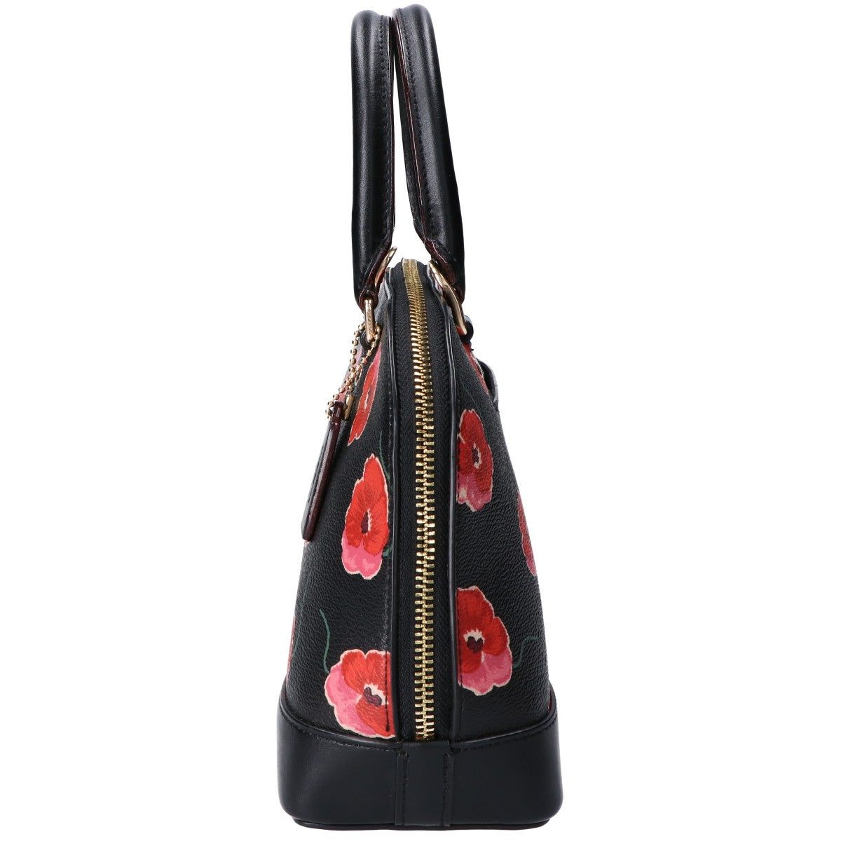 COACH コーチ F39710 ブラック 花柄 2WAYバッグ ショルダーバッグ