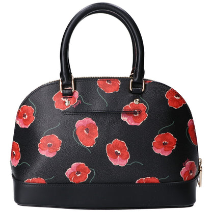 COACH コーチ F39710 ブラック 花柄 2WAYバッグ ショルダーバッグ