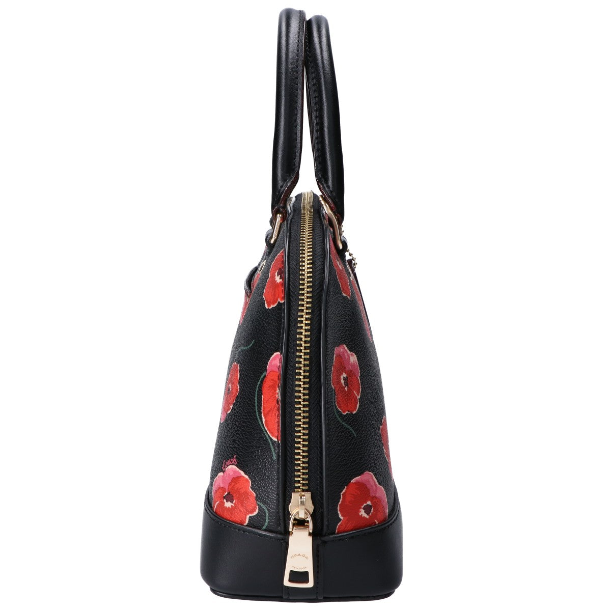 COACH コーチ F39710 ブラック 花柄 2WAYバッグ ショルダーバッグ