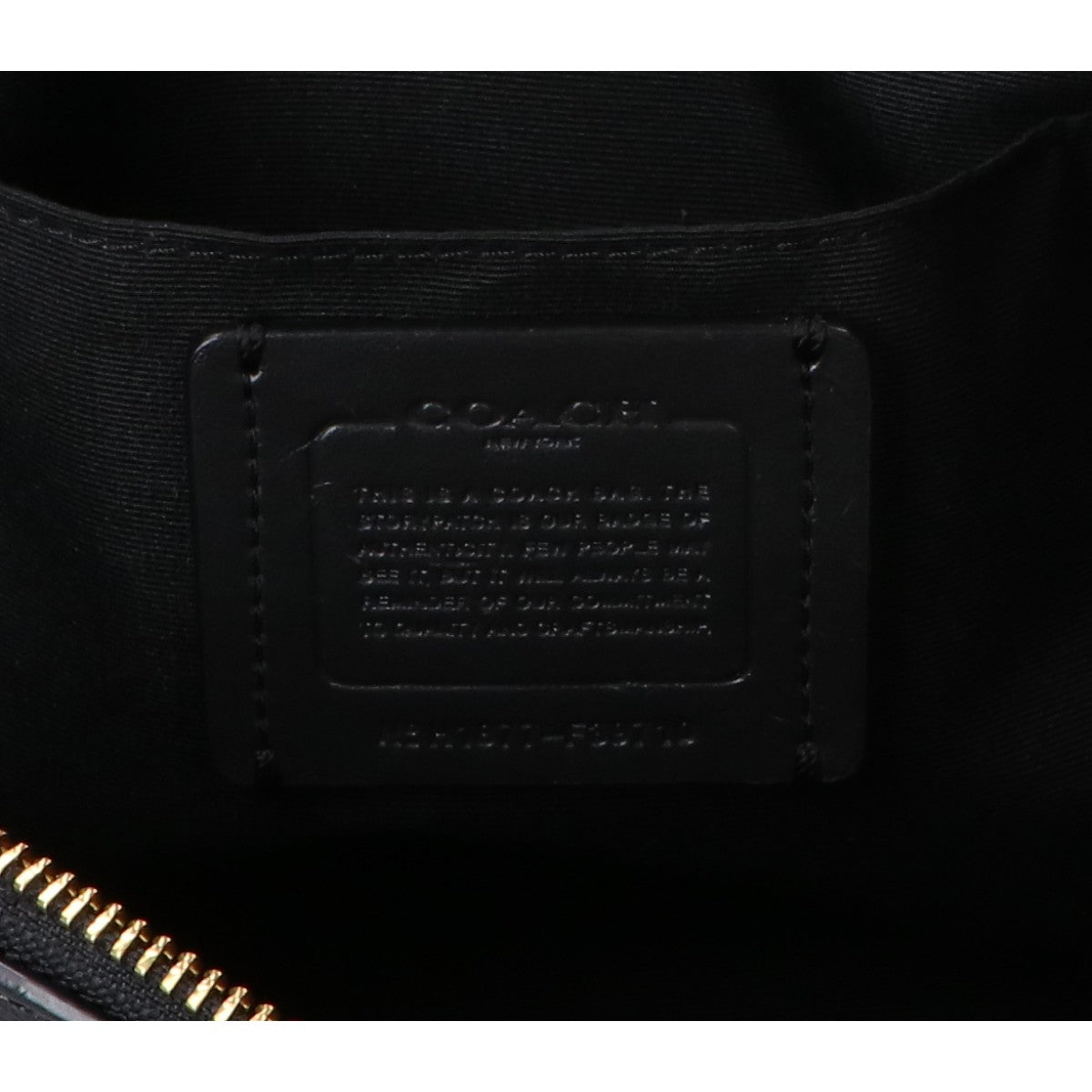 COACH コーチ F39710 ブラック 花柄 2WAYバッグ ショルダーバッグ