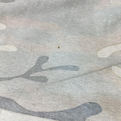 PROJECT G/R プロジェクトジーアール ホワイト×グリーン CAMO TROMPE-L'OEIL T-SHIRT トップス