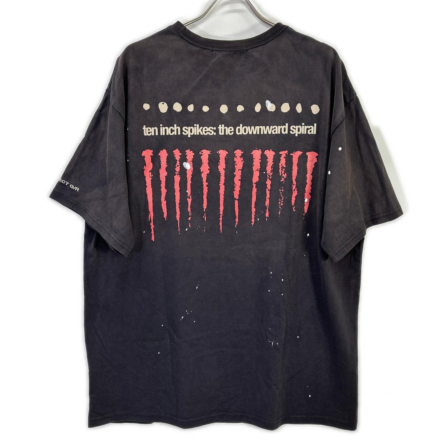PROJECT G/R プロジェクトジーアール フェードブラック 大阪限定 SIN WASHED T-SHIRT トップス