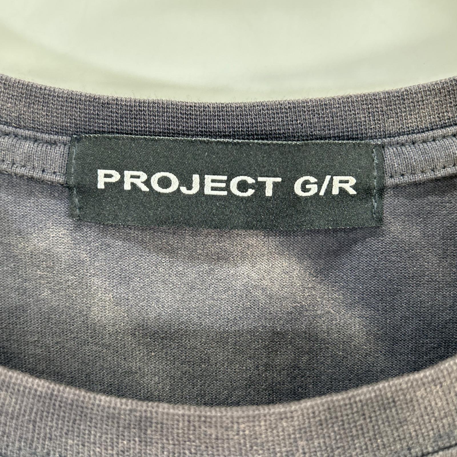 PROJECT G/R プロジェクトジーアール フェードブラック 大阪限定 SIN WASHED T-SHIRT トップス