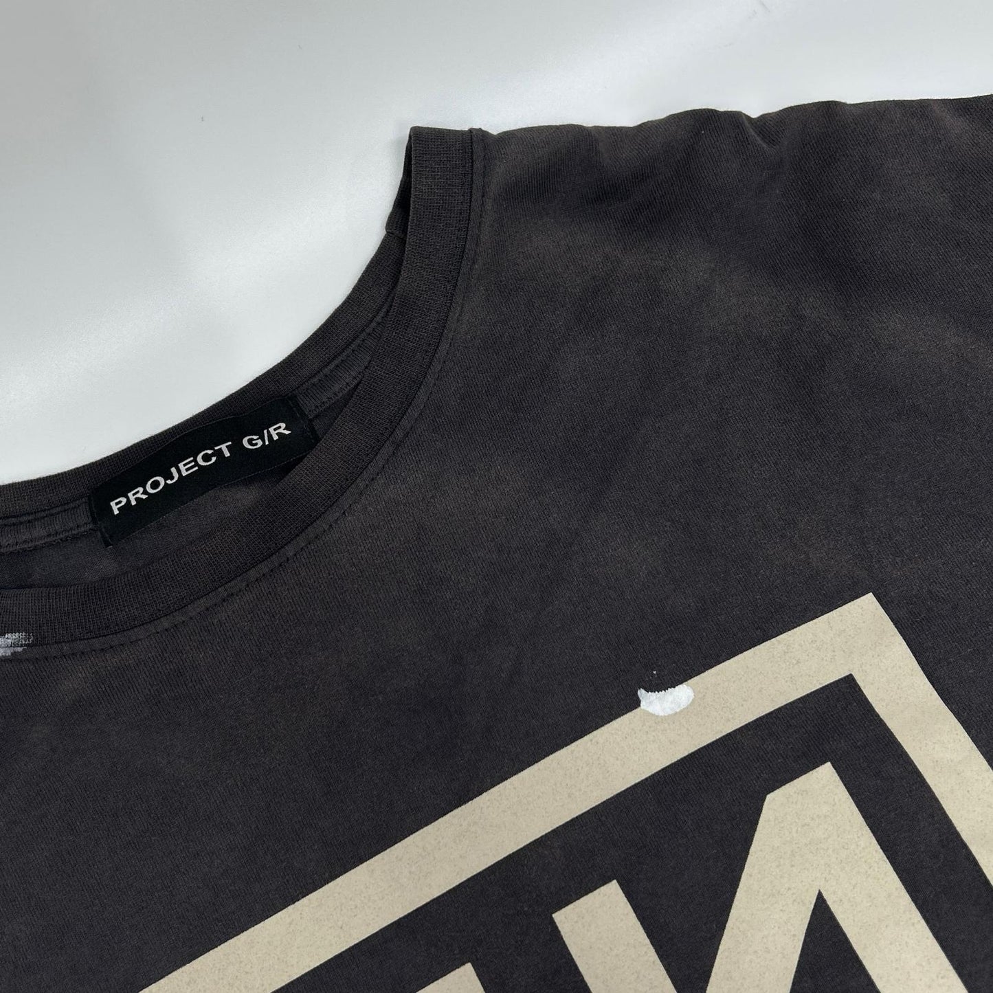 PROJECT G/R プロジェクトジーアール フェードブラック 大阪限定 SIN WASHED T-SHIRT トップス