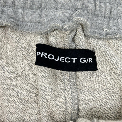 PROJECT G/R プロジェクトジーアール ブラック 3 LAYERED TRACK PANTS ボトムス