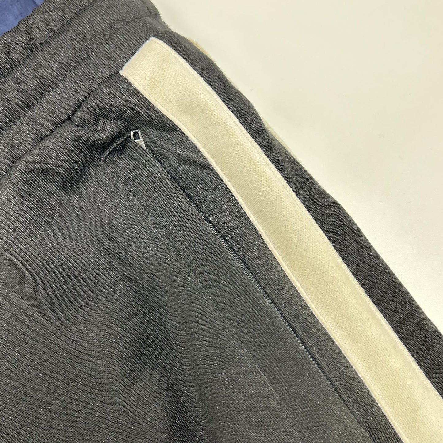 PROJECT G/R プロジェクトジーアール ブラック 3 LAYERED TRACK PANTS ボトムス