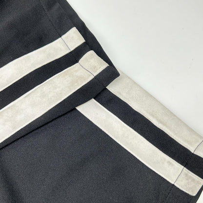PROJECT G/R プロジェクトジーアール ブラック 3 LAYERED TRACK PANTS ボトムス