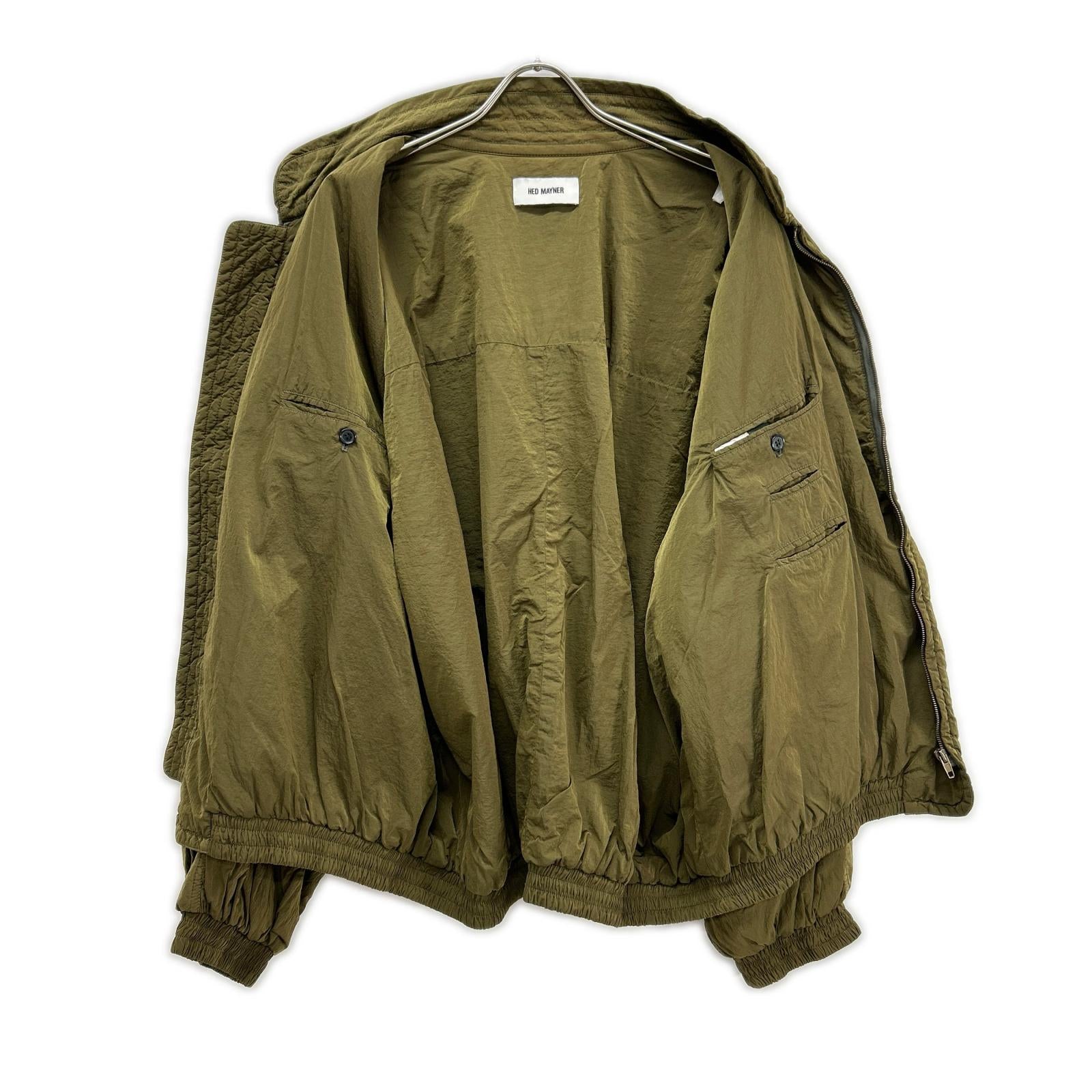 HED MAYNER ヘドメイナー HM00O41T HM047 カーキ Lightweight Bomber Jacket ジャケット