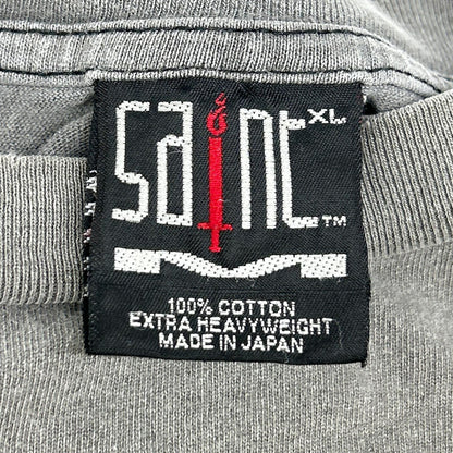 SAINT MICHAEL セントマイケル SM-A22-0000-075 グレー DAVID BOWIE 長袖Tシャツ トップス