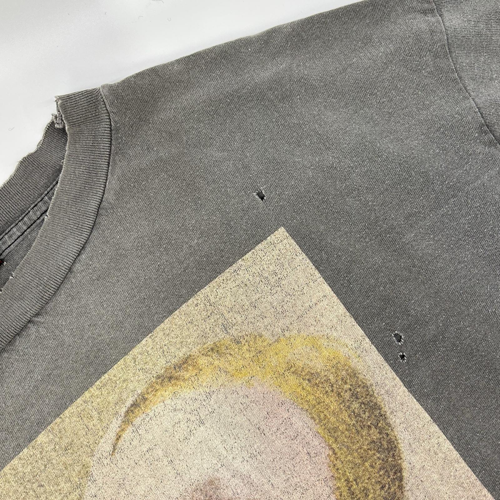 SAINT MICHAEL セントマイケル SM-A22-0000-075 グレー DAVID BOWIE 長袖Tシャツ トップス
