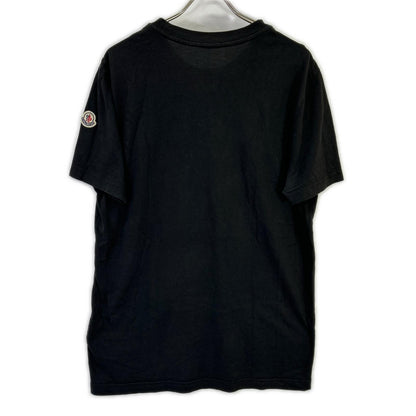 MONCLER モンクレール 23SS ブラック ロゴワッペン 半袖Tシャツ トップス
