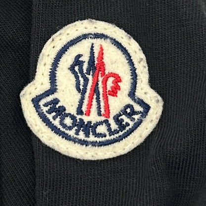MONCLER モンクレール 23SS ブラック ロゴワッペン 半袖Tシャツ トップス