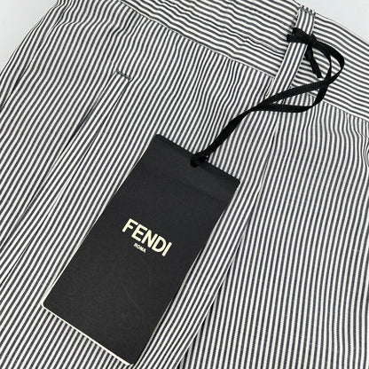 FENDI Fendi FB0767 ARX1 blue×white striped trousers pants bottoms