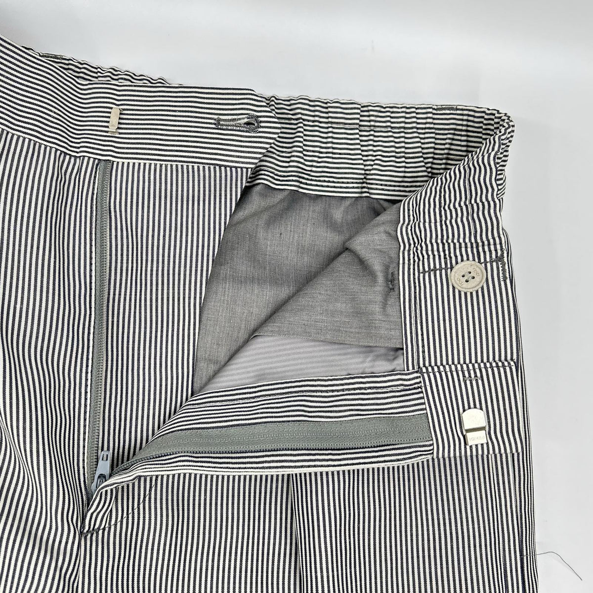 FENDI Fendi FB0767 ARX1 blue×white striped trousers pants bottoms
