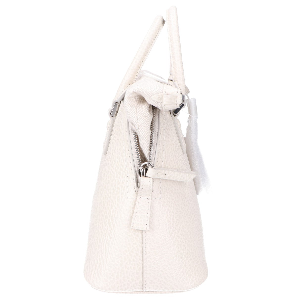 Maison margiela メゾンマルジェラ S56WG0082 ホワイト×ベージュ 5ACミニ 2WAYハンドバッグ ショルダーバッグ