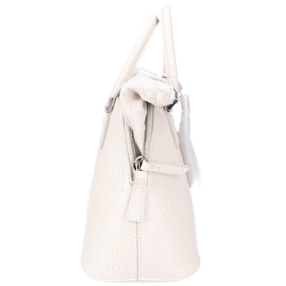 Maison margiela メゾンマルジェラ S56WG0082 ホワイト×ベージュ 5ACミニ 2WAYハンドバッグ ショルダーバッグ