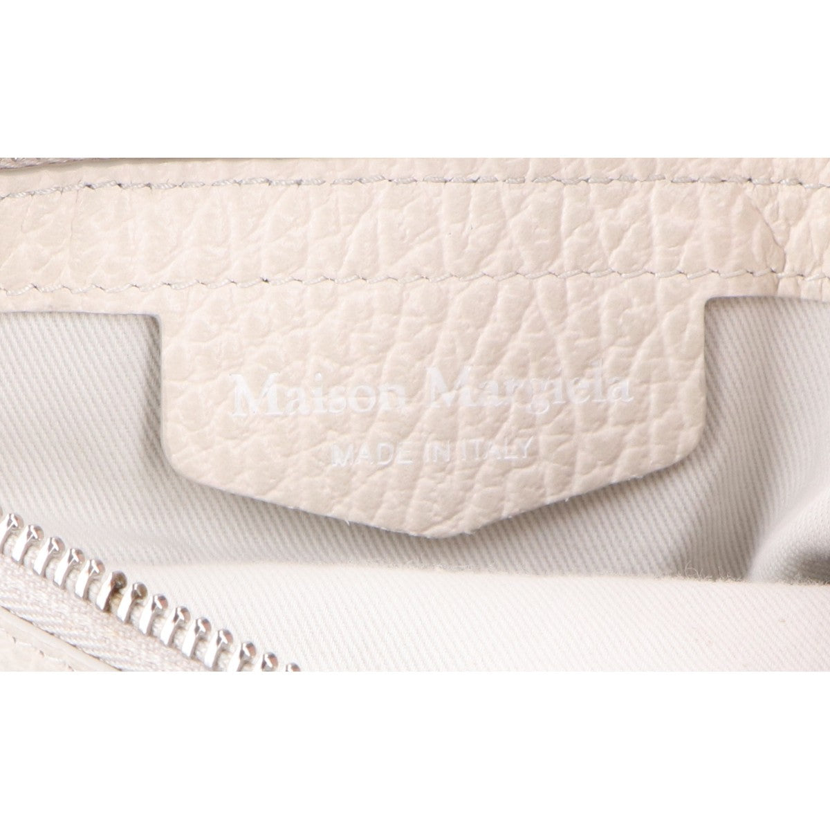 Maison margiela メゾンマルジェラ S56WG0082 ホワイト×ベージュ 5ACミニ 2WAYハンドバッグ ショルダーバッグ
