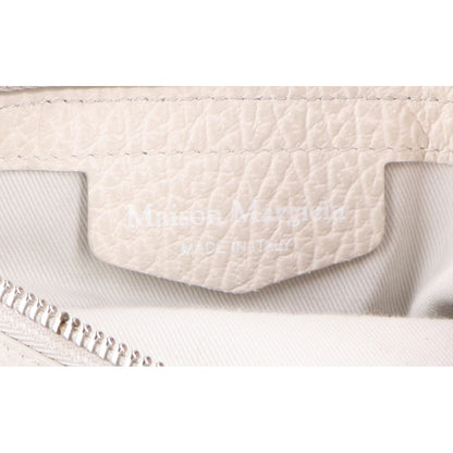 Maison margiela メゾンマルジェラ S56WG0082 ホワイト×ベージュ 5ACミニ 2WAYハンドバッグ ショルダーバッグ
