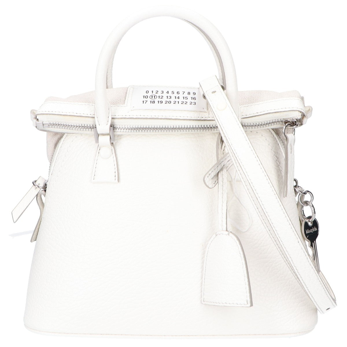 Maison margiela メゾンマルジェラ S56WG0082 ホワイト 5ACミニ 2WAYハンドバッグ ショルダーバッグ