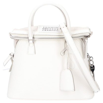 Maison margiela メゾンマルジェラ S56WG0082 ホワイト 5ACミニ 2WAYハンドバッグ ショルダーバッグ