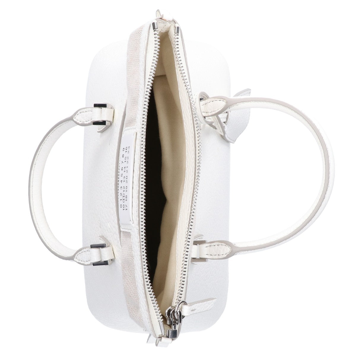 Maison margiela メゾンマルジェラ S56WG0082 ホワイト 5ACミニ 2WAYハンドバッグ ショルダーバッグ