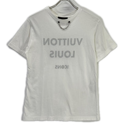 LOUIS VUITTON ルイヴィトン 1A5TRP ホワイト チェーンデザイン 半袖Tシャツ トップス