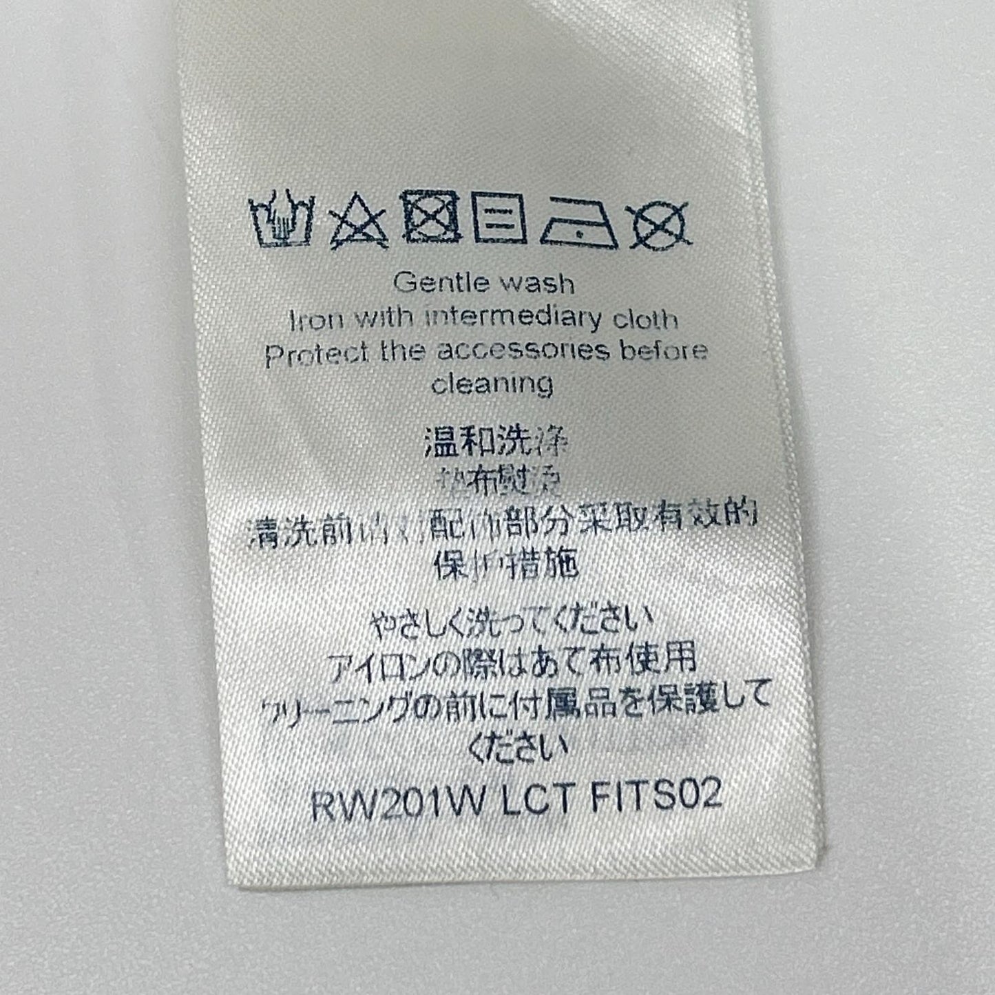 LOUIS VUITTON ルイヴィトン 1A5TRP ホワイト チェーンデザイン 半袖Tシャツ トップス