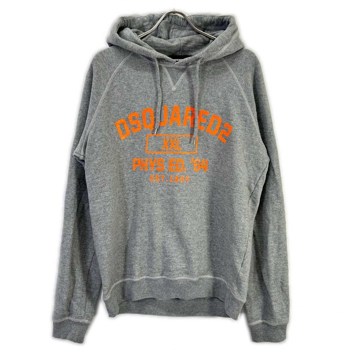 DSQUARED2 ディースクエアード S71GU0290 グレー プルオーバー フーディー トップス