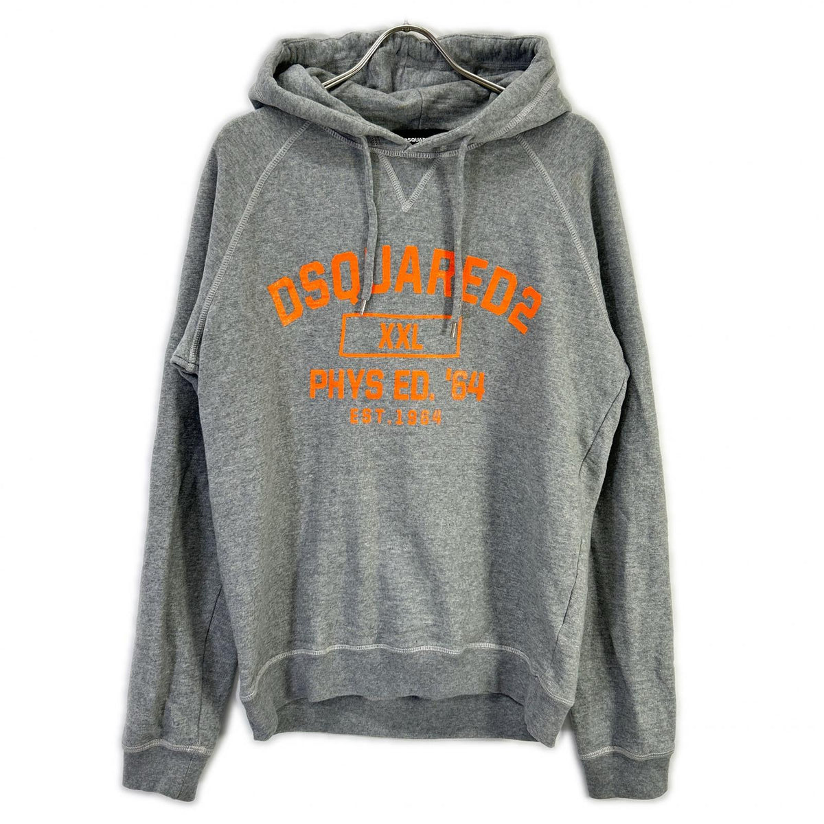DSQUARED2 ディースクエアード S71GU0290 グレー プルオーバー フーディー トップス