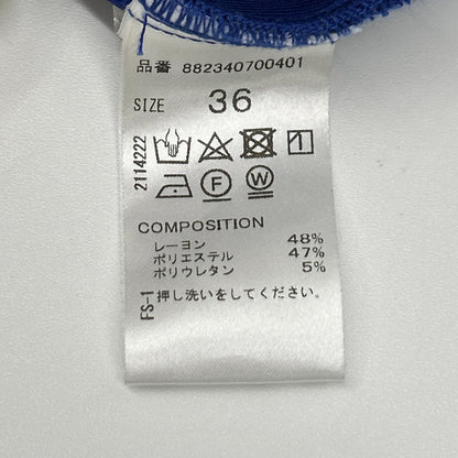 OMMO オーエムエムオー 882340700401 ブルー EASY WIDE TUCK PT ボトムス