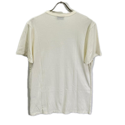 MAISON KITSUNE メゾンキツネ EM00154KJ0008 ホワイト ビッグ パステルフォックスヘッド 半袖Tシャツ トップス