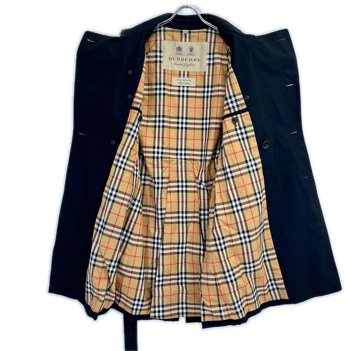 BURBERRY バーバリー ブラック THE CHELSEA チェルシー トレンチコート コート