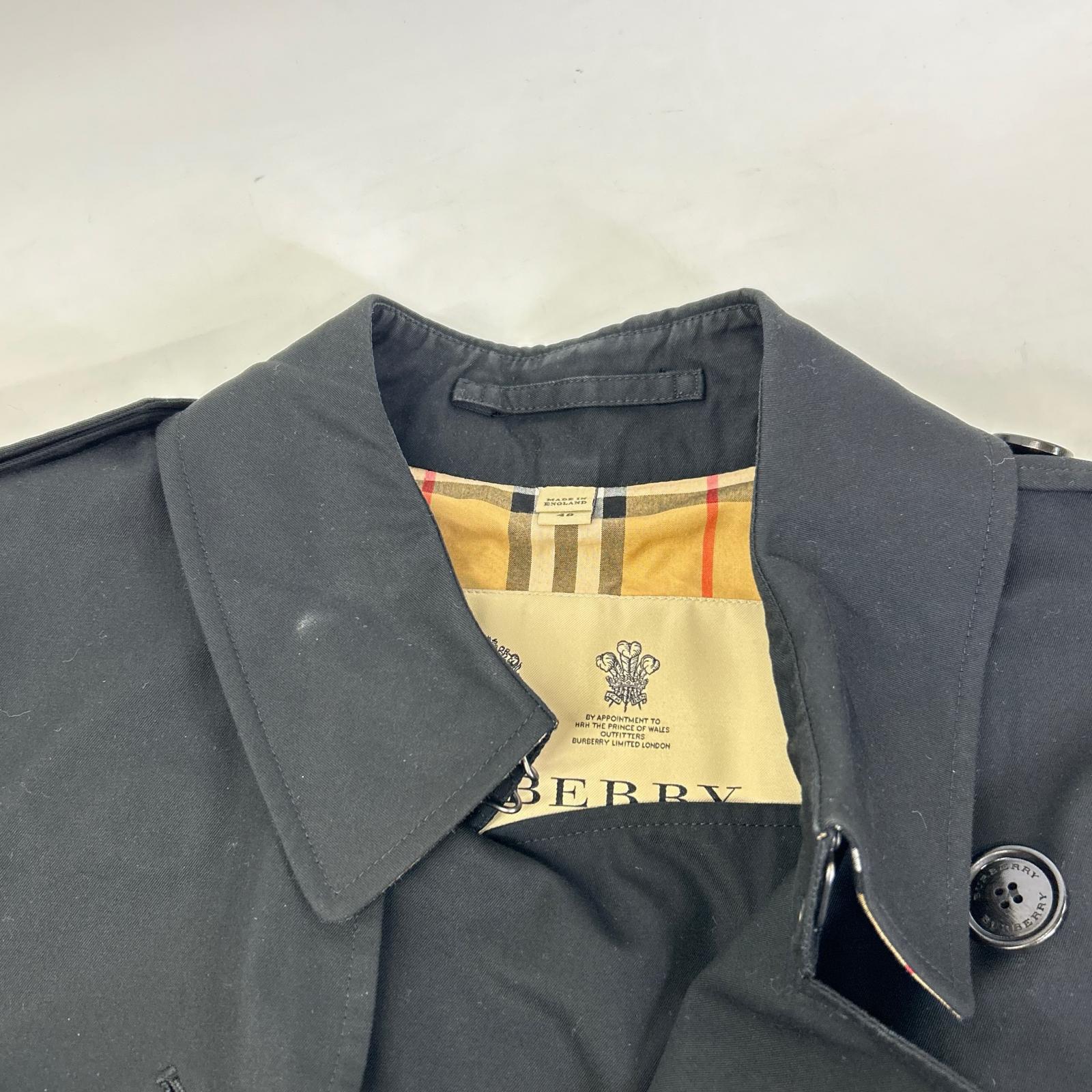 BURBERRY バーバリー ブラック THE CHELSEA チェルシー トレンチコート コート