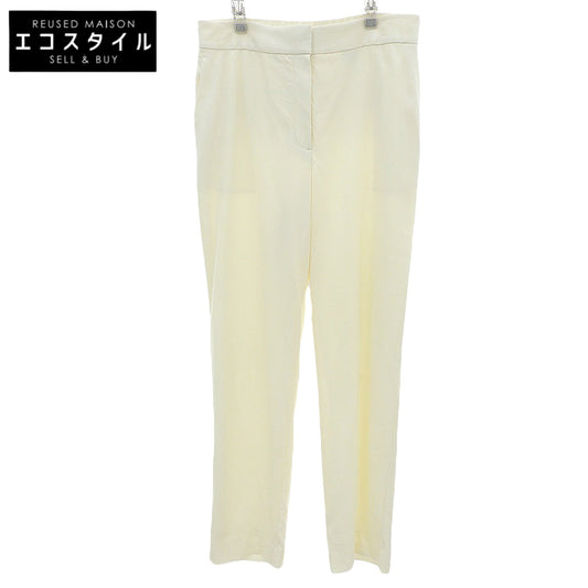 theory luxe セオリーリュクス SUAVE SAXONY SELMA ウール スラックス ボトムス レディース ホワイト 42 25年 ボトムス