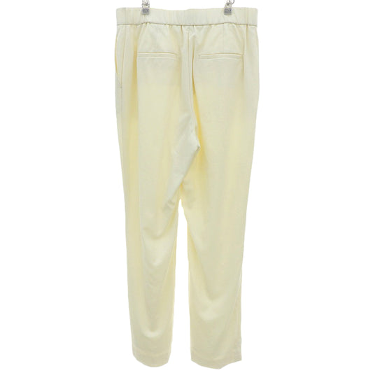 theory luxe セオリーリュクス SUAVE SAXONY SELMA ウール スラックス ボトムス レディース ホワイト 42 25年 ボトムス