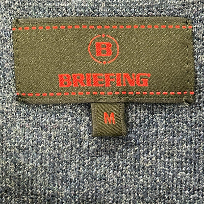 BRIEFING ブリーフィング BRG223M41 ネイビー カモジャガードクルーネックニッ トップス