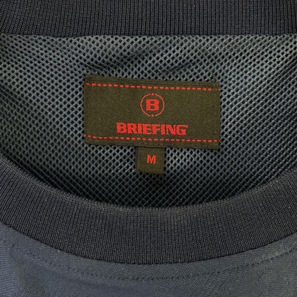 BRIEFING ブリーフィング BRG213M20 ブルー メッシュ プルオーバー トップス