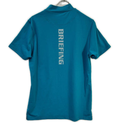 BRIEFING ブリーフィング BBG221M05 ブルー ハイネック ストレッチ Tシャツ トップス