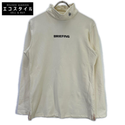 BRIEFING ブリーフィング BRG213M48 ベージュ モックネック ロングスリーブシャツ トップス