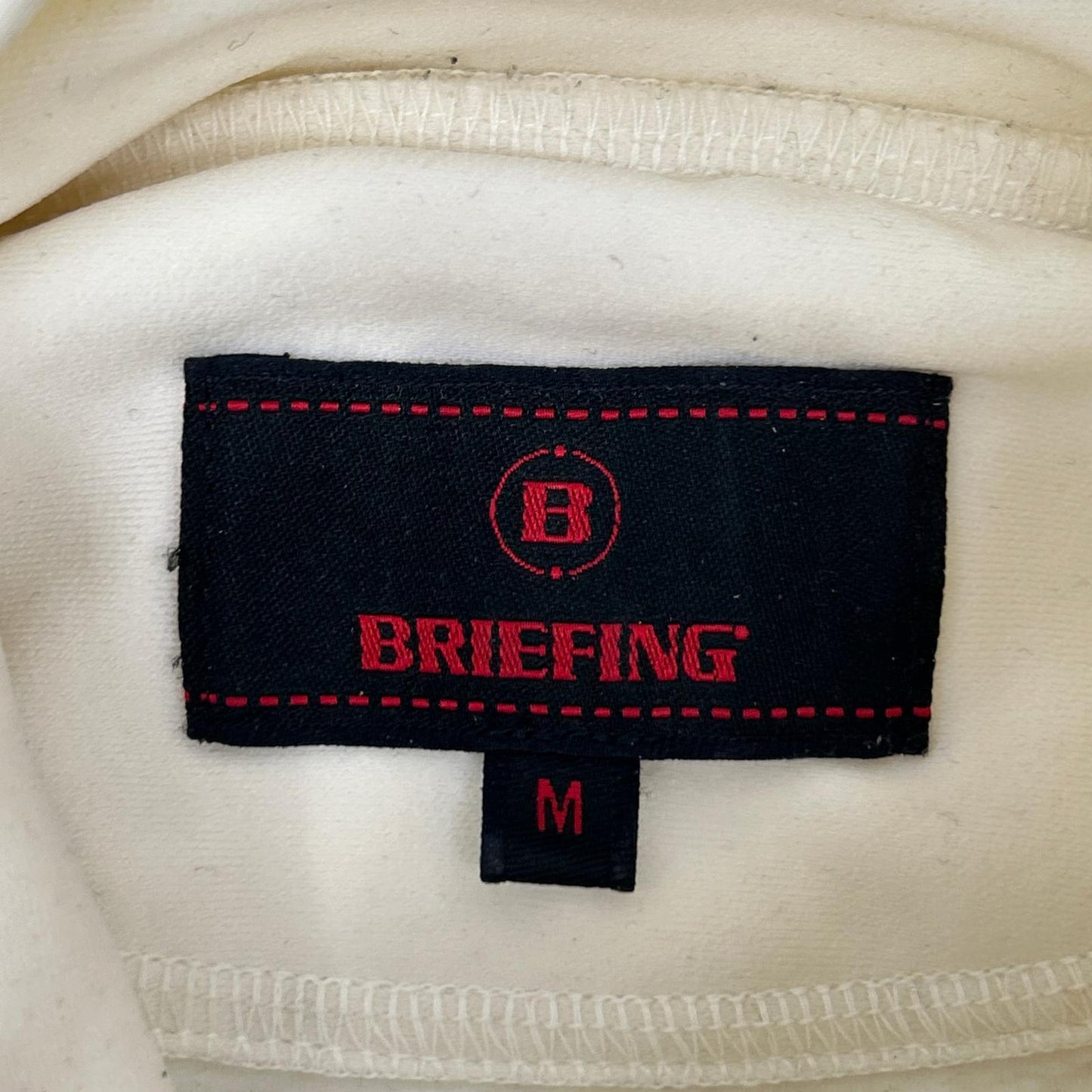 BRIEFING ブリーフィング BRG213M48 ベージュ モックネック ロングスリーブシャツ トップス