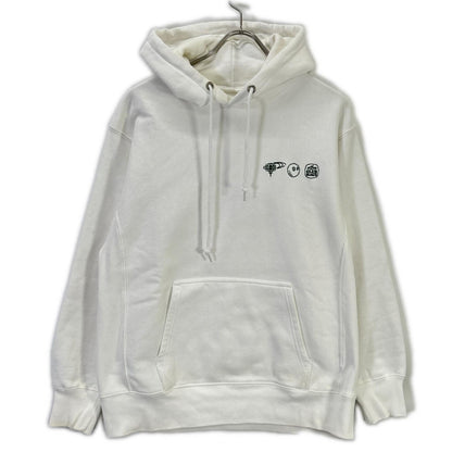 CLUBHAUS クラブハウス 【ビームスゴルフ別注】ホワイト プルオーバー フーディー トップス
