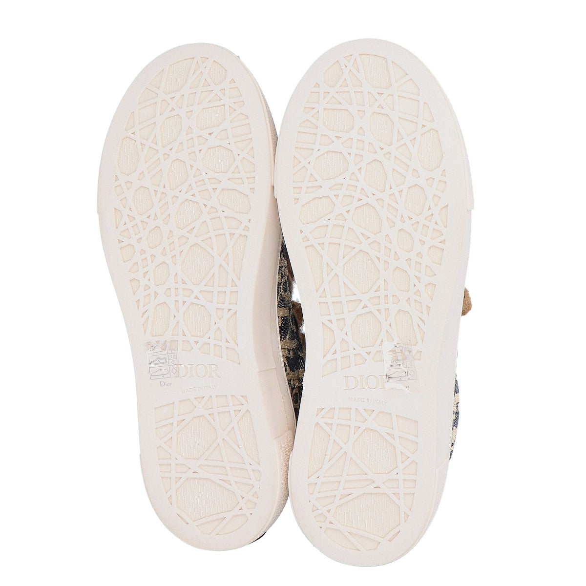 DIOR ディオール 新品未使用 3SN303ZFK H577 オブリーク ラフィアエフェクト デニム B33 スピン スニーカー シューズ