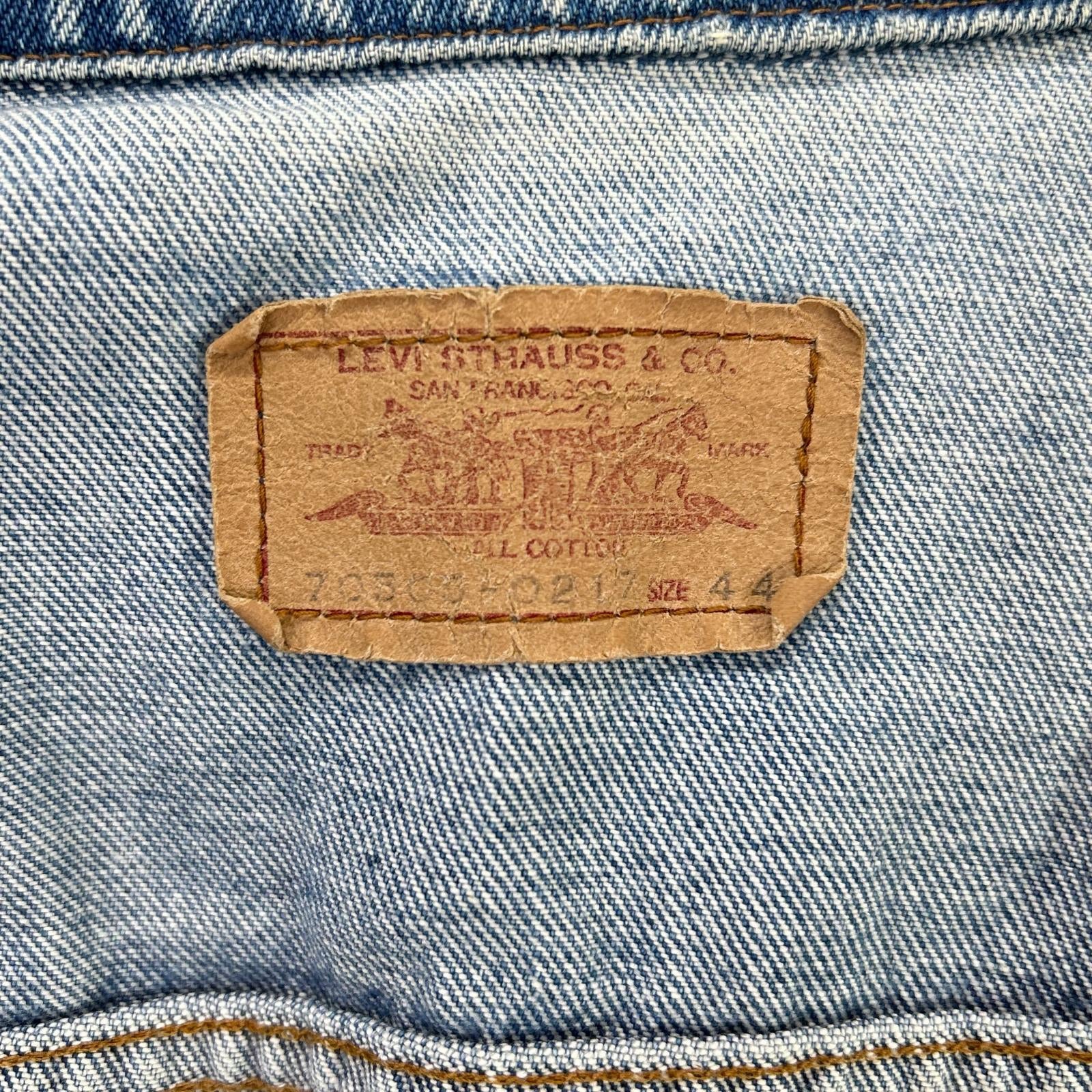 LEVI'S リーバイス 70506-0217 87年製 ライトブルー デニムトラッカージャケット ジャケット