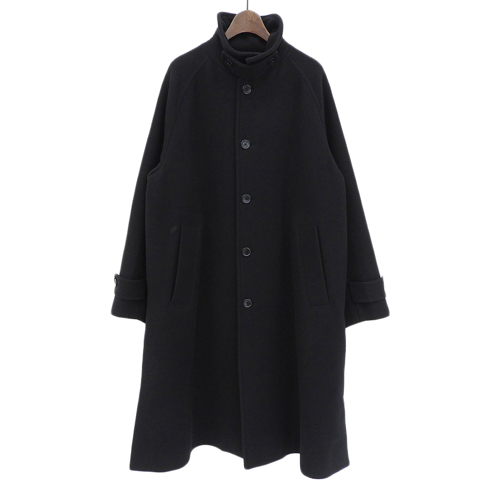 JOURNALSTANDARD ジャーナルスタンダード 美品 ウール混 S140MERINOWOOL コート メンズ ブラック S 24年製 コート