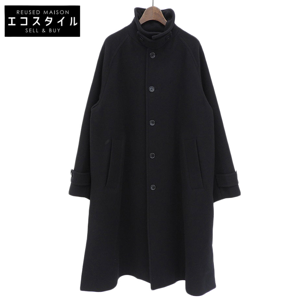 JOURNALSTANDARD ジャーナルスタンダード 美品 ウール混 S140MERINOWOOL コート メンズ ブラック S 24年製 コート
