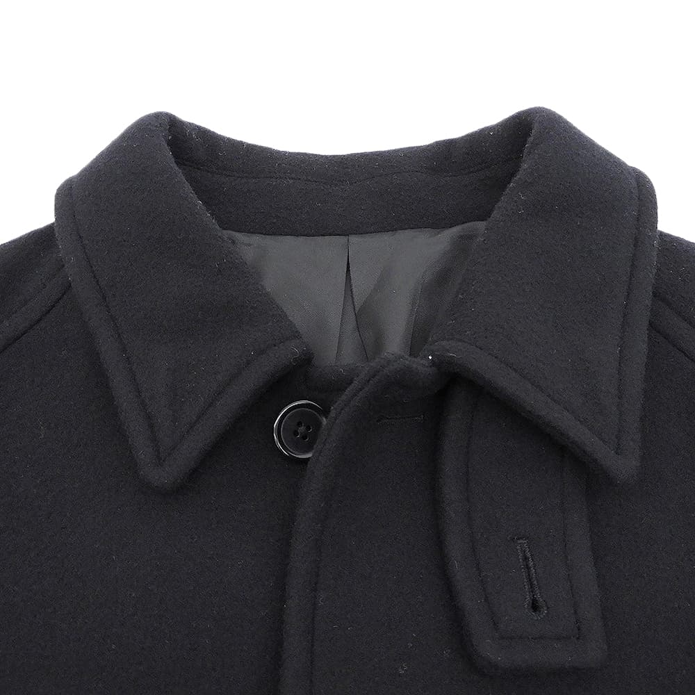 JOURNALSTANDARD ジャーナルスタンダード 美品 ウール混 S140MERINOWOOL コート メンズ ブラック S 24年製 コート