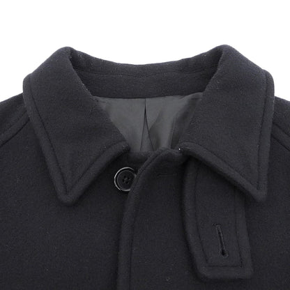 JOURNALSTANDARD ジャーナルスタンダード 美品 ウール混 S140MERINOWOOL コート メンズ ブラック S 24年製 コート